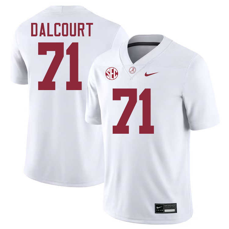 Darrian Dalcourt Alabama Jersey,University Of Alabama Crimson Tide Football Jersey,Uniforms-White Darrian Dalcourt Alabama Jersey,University Of Alabama Crimson Tide Football Jersey,Uniforms-White